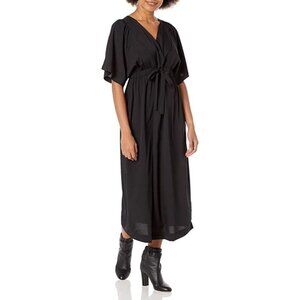 Motherhood Maternity Black Wrap Dress